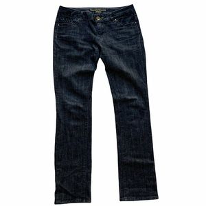 Boom Boom Jeans straight leg dark wash size 7